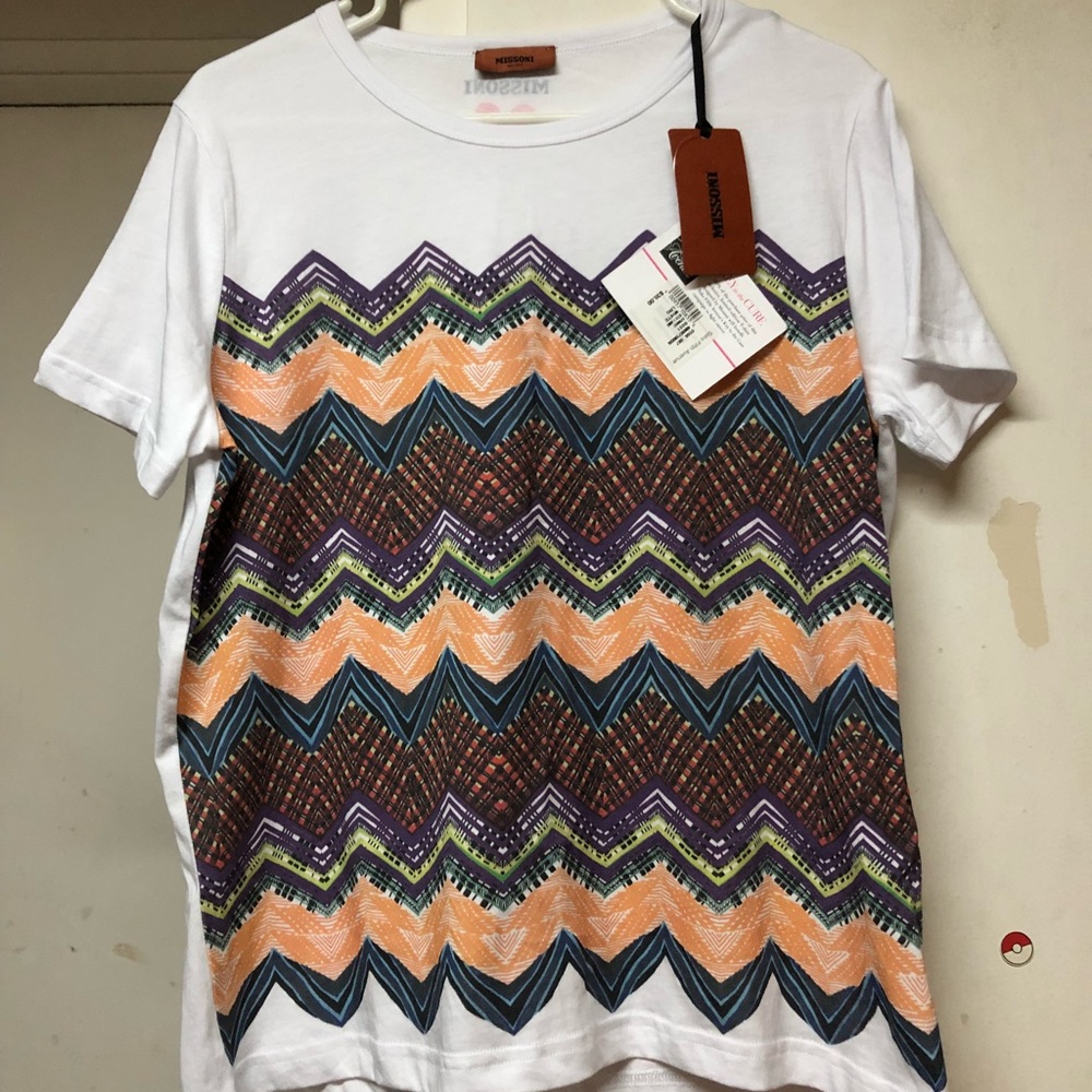 White missoni tee - Picture 1 of 3